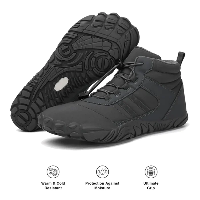 Treks Nordic - Barefoot Boots Winter Waterproof (Unisex) - Image 2
