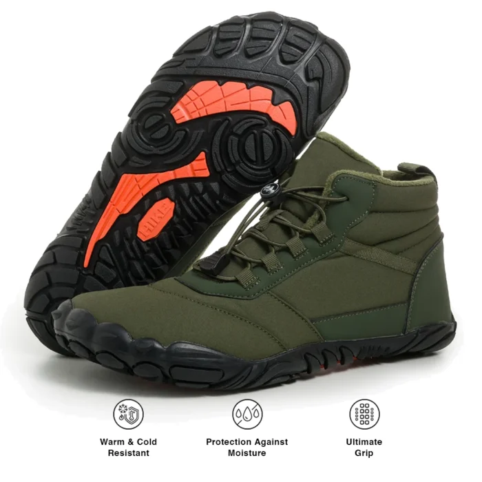 Treks Peak – Barefoot Boots Winter Waterproof (Unisex) - Image 2